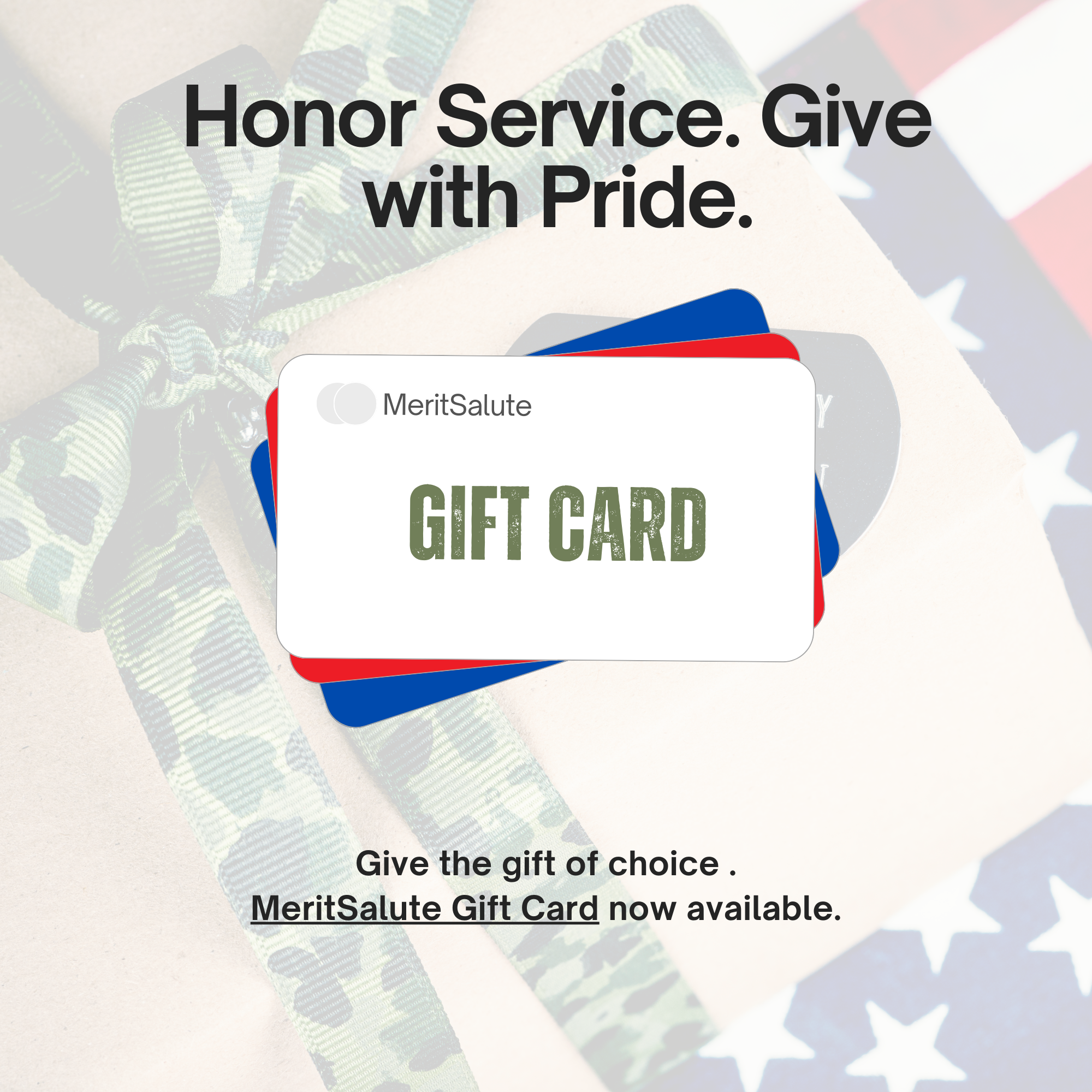 MeritSalute® Gift Card